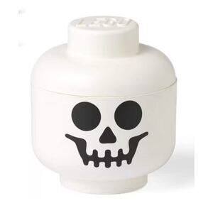 NIB Lego Halloween Skeleton Storage Head